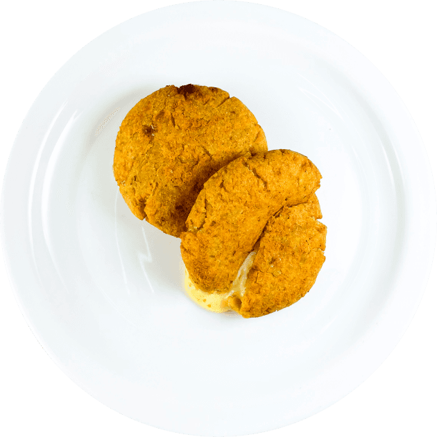 Tortillas de verde con queso.