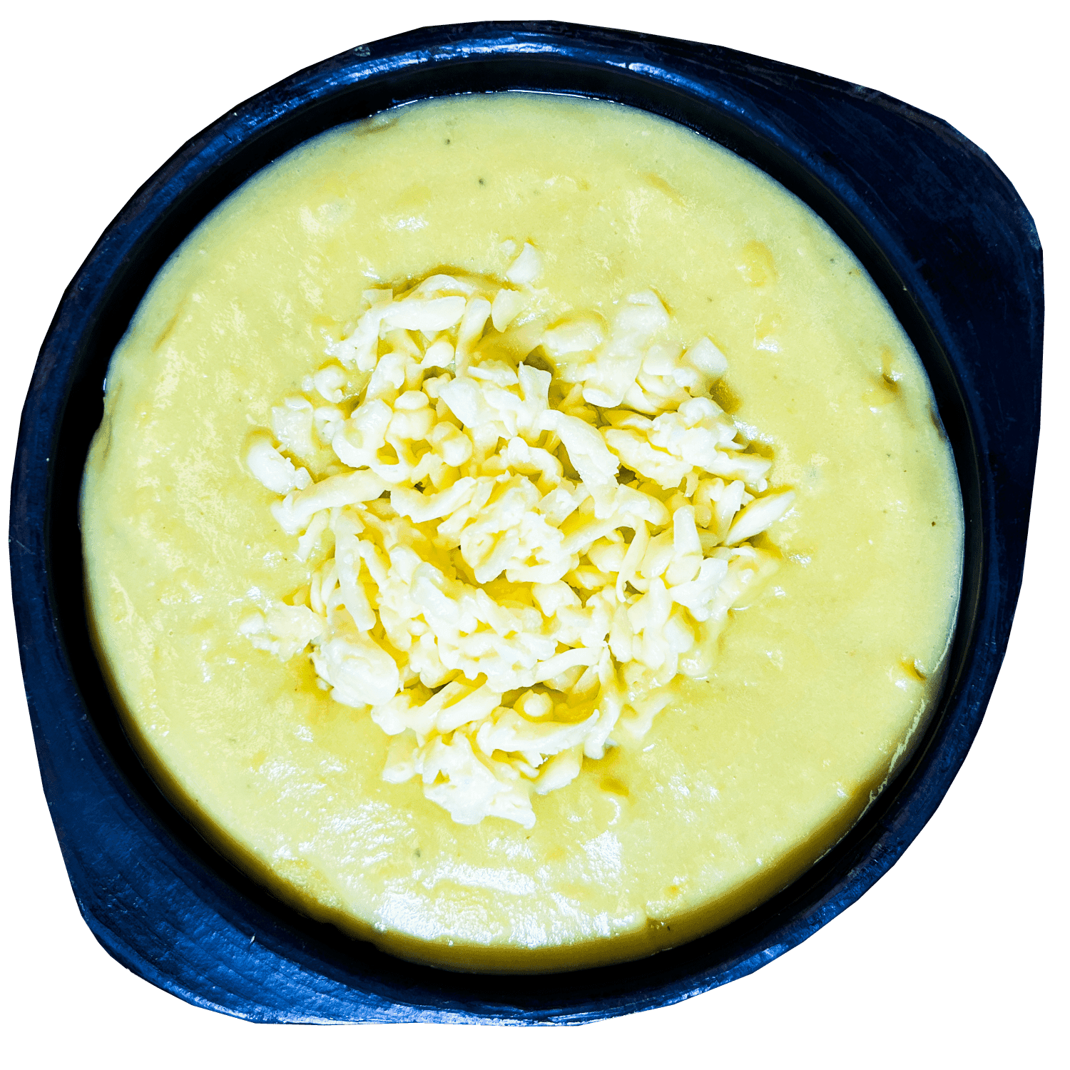 Crema de habas con queso.