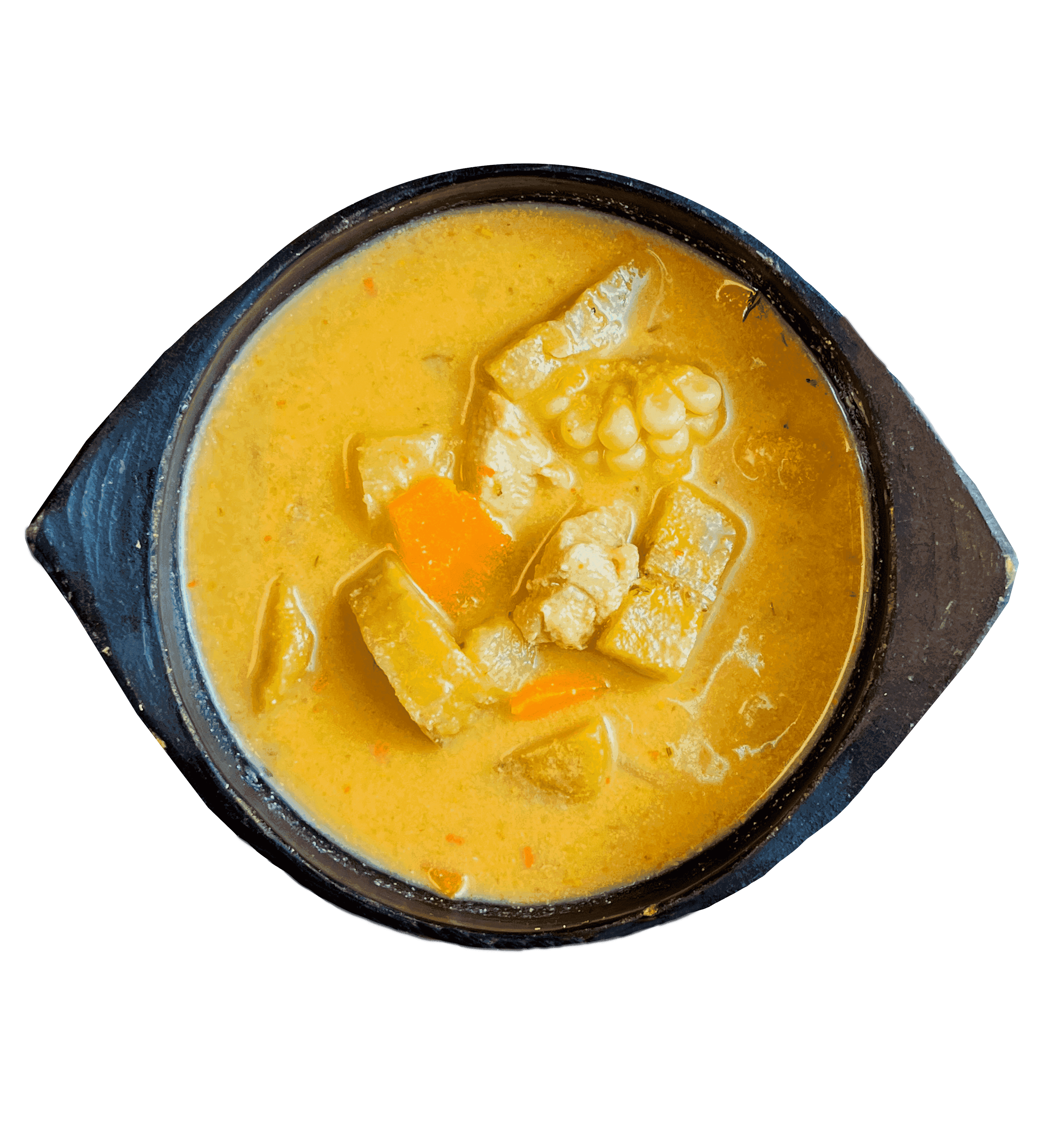 Sancocho de pescado.